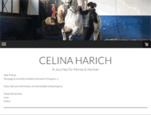 Tablet Screenshot of celinaharich.com